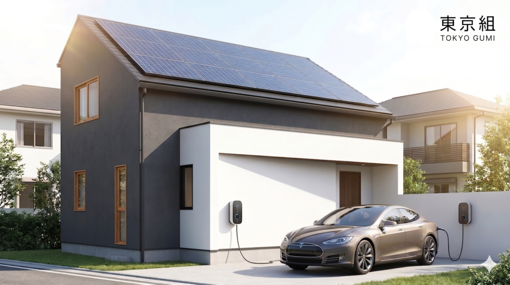 【2026年】電気自動車（EV）の東京都補助金を徹底解説｜最大いくら？太陽光・V2Hで満額を狙う方法